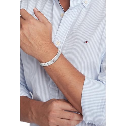 Thumbnail 2 de Tommy Hilfiger Gliederarmband für Herren aus Edelstahl – 19 cm Innenumfang, Knebelverschluss
