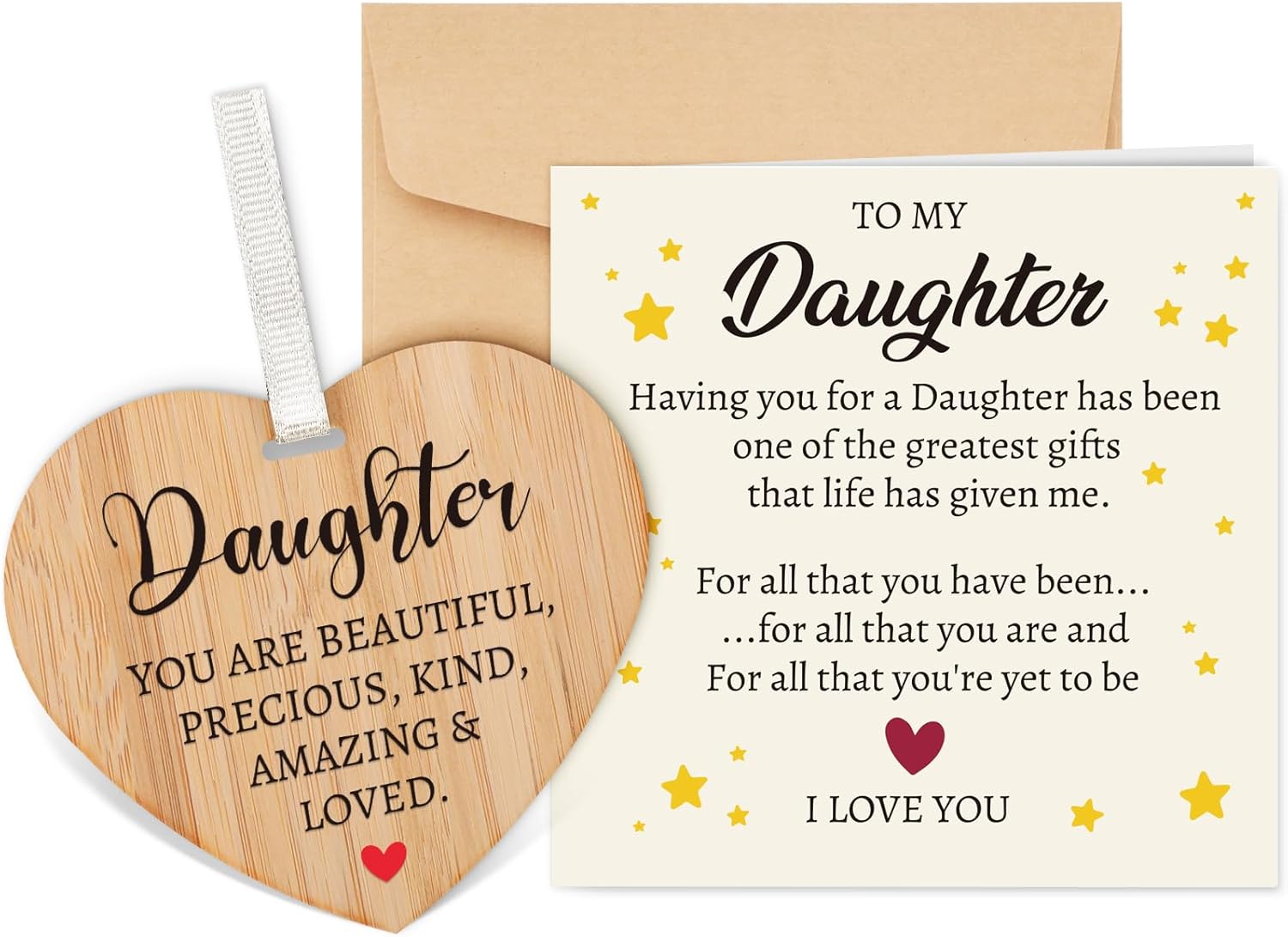 Detalle 2 de Welsky Daughter Birthday Cards with Envelope