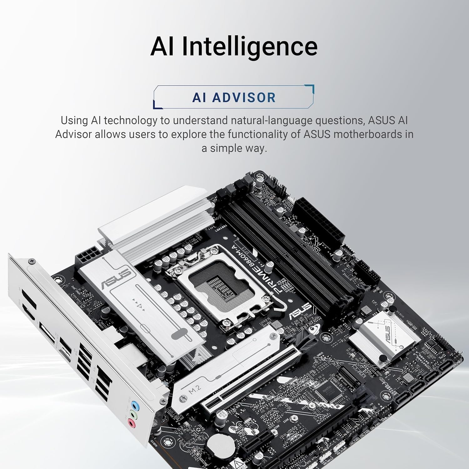 Detalle de ASUS PRIME B860M-A-CSM マザーボード B860・LGA1851・DDR5対応 microATX