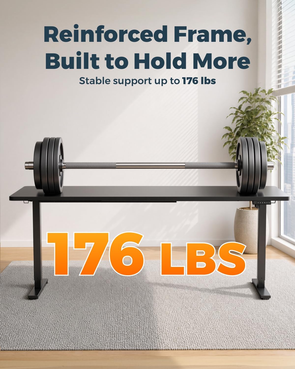 Thumbnail 6 de FitStand Electric Standing Desk 48 x 30-Inch