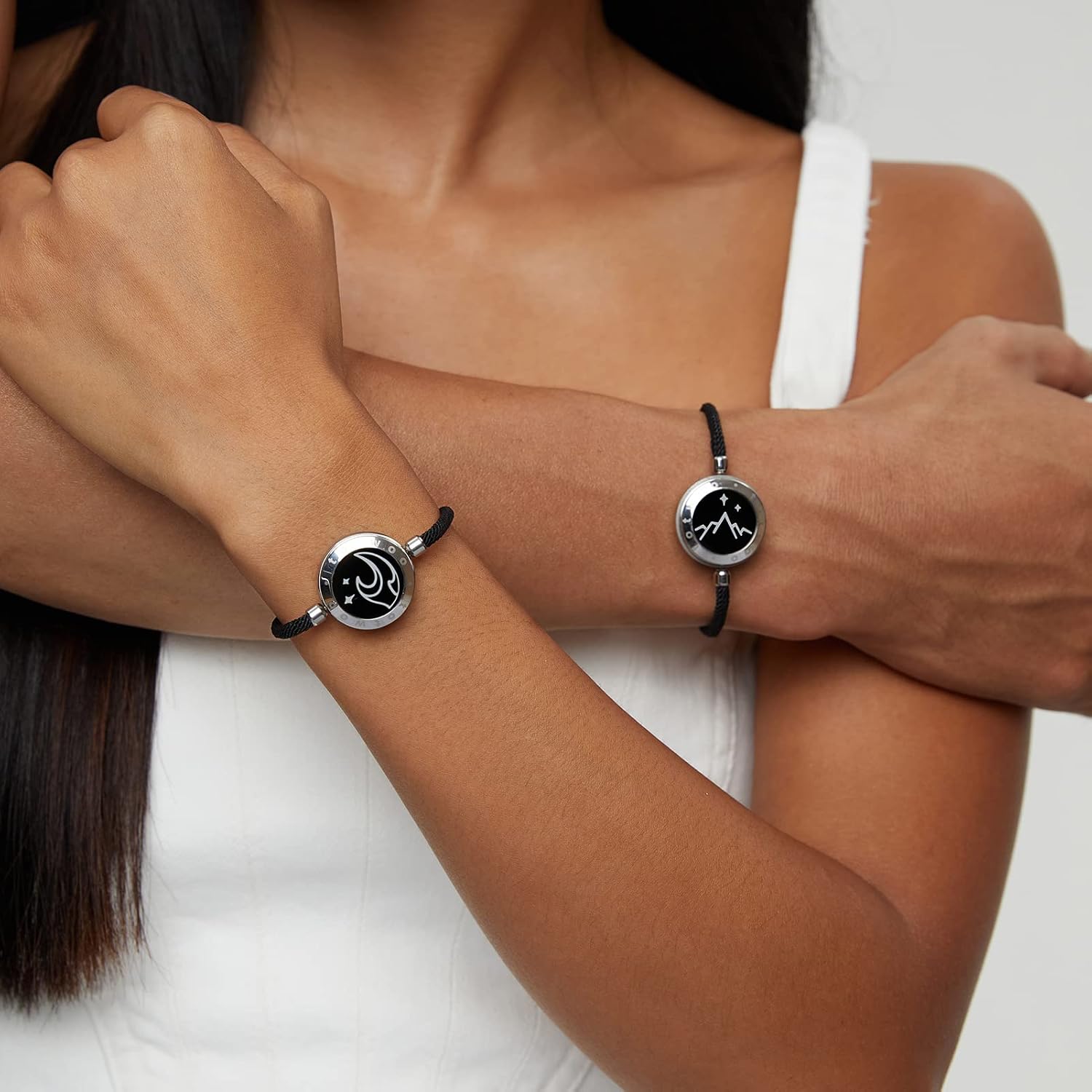 Thumbnail 4 de TOTWOO Long Distance Touch Bracelets 1-to-1 Pairing