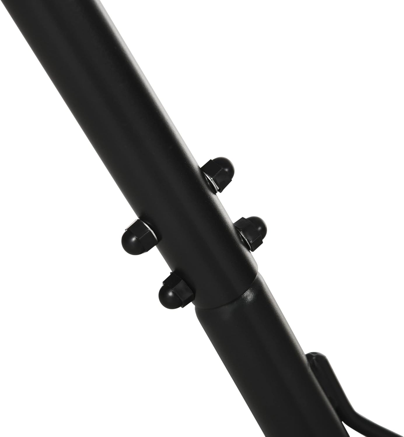 Thumbnail 6 de Outsunny Support Pied de hamac réglable – structure robuste en métal époxy, Noir