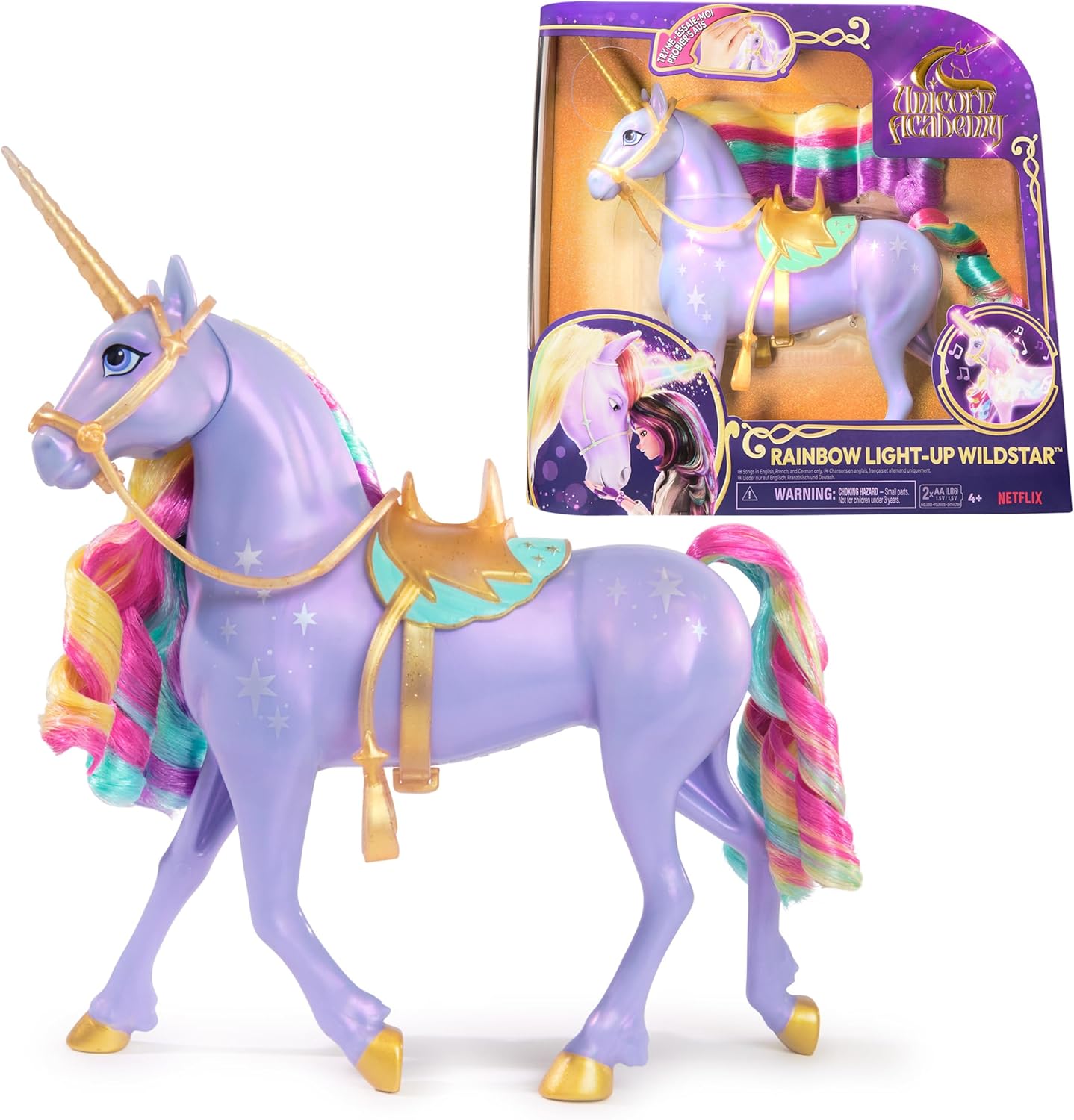 Detalle de Unicorn Academy Wildstar 28 cm đŠ