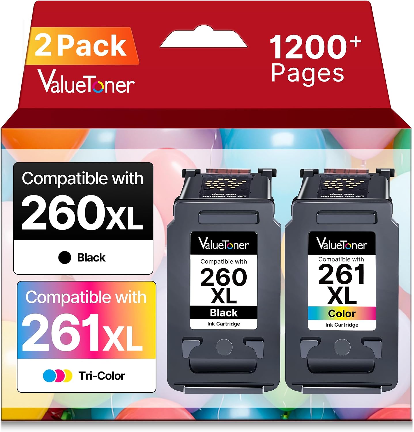 Detalle de Canon 260XL 261XL Ink Cartridge 2-Pack 🖨