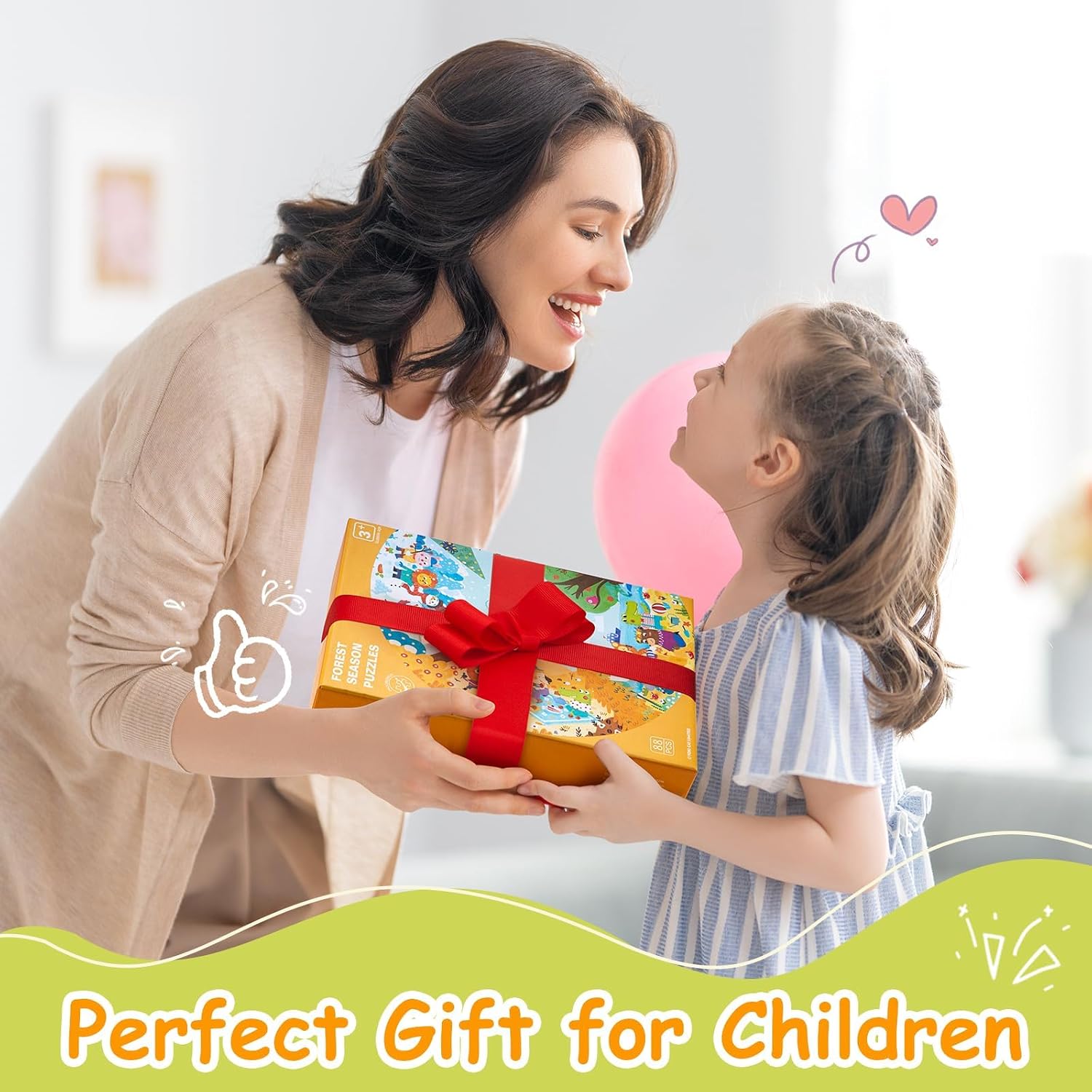 Thumbnail 5 de Funsland Puzzle bambini 88 pezzi per età 3–10 anni 🧩