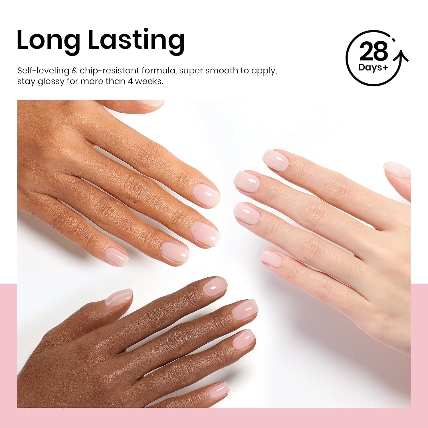 Thumbnail 5 de Beetles UV Gel Nagellack 15 ml Pink