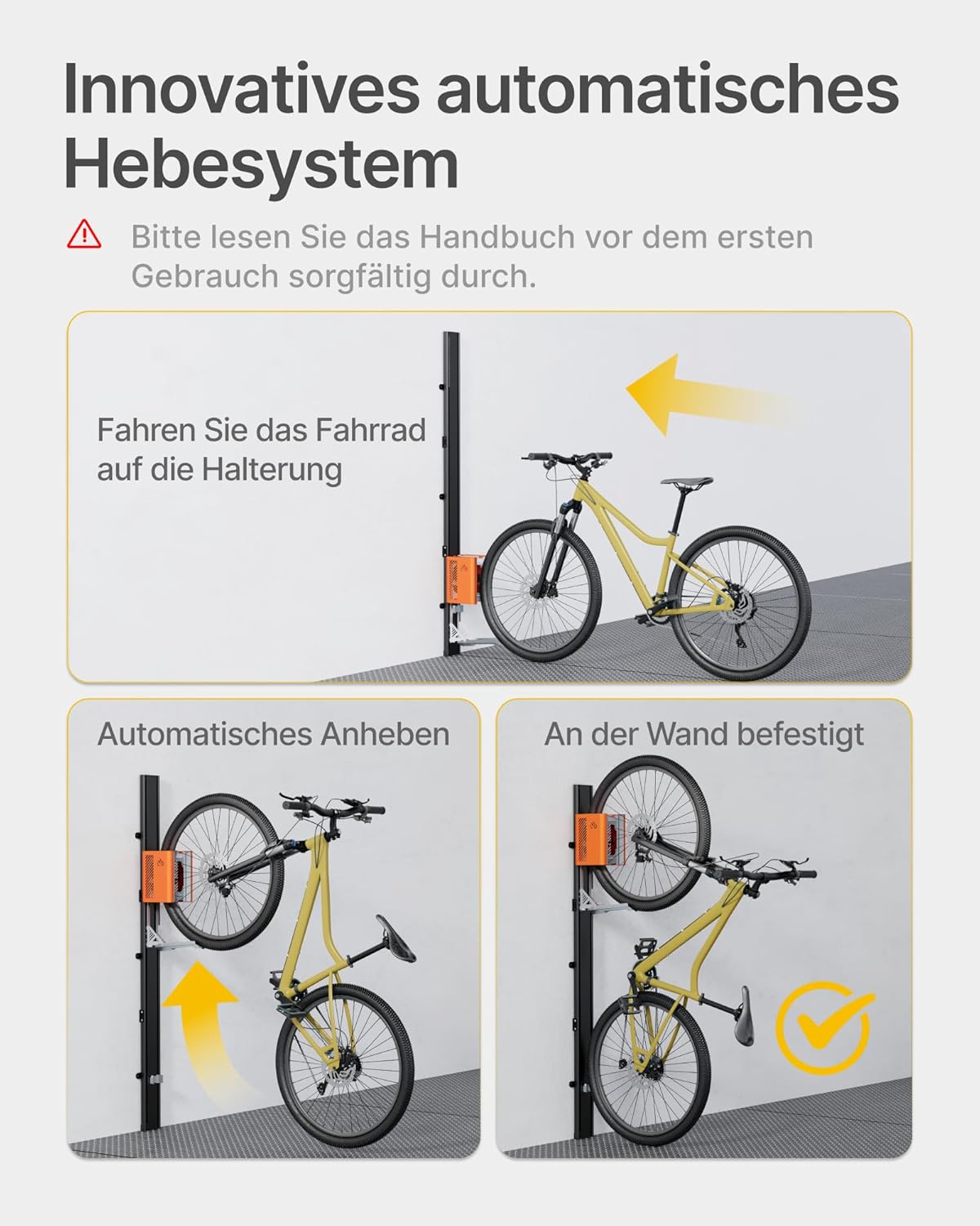 Thumbnail 1 de monTEK Automatischer Fahrradlift für 32 kg
