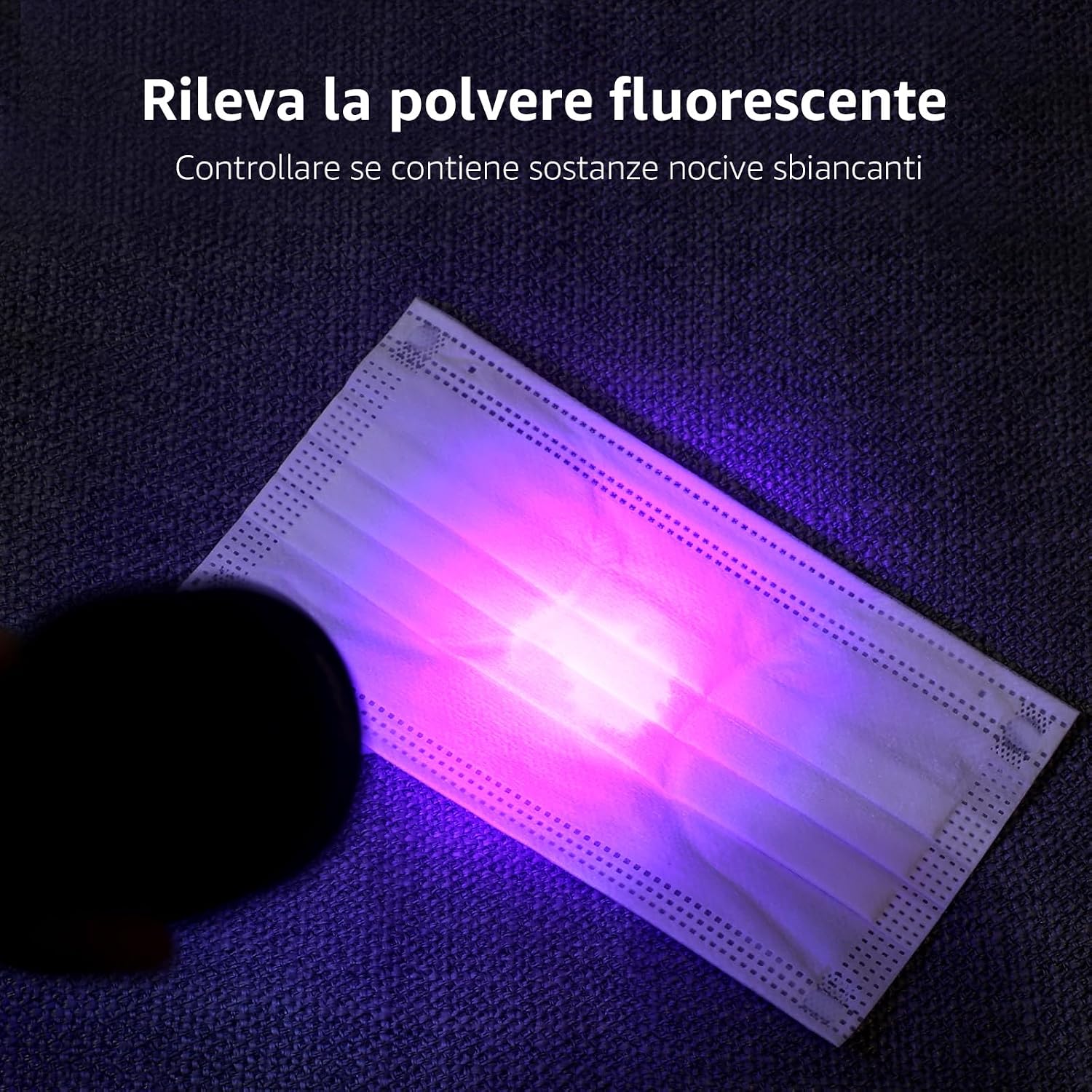 Thumbnail 6 de Lepro Lampada UV 51 LED 395nm per rilevazione