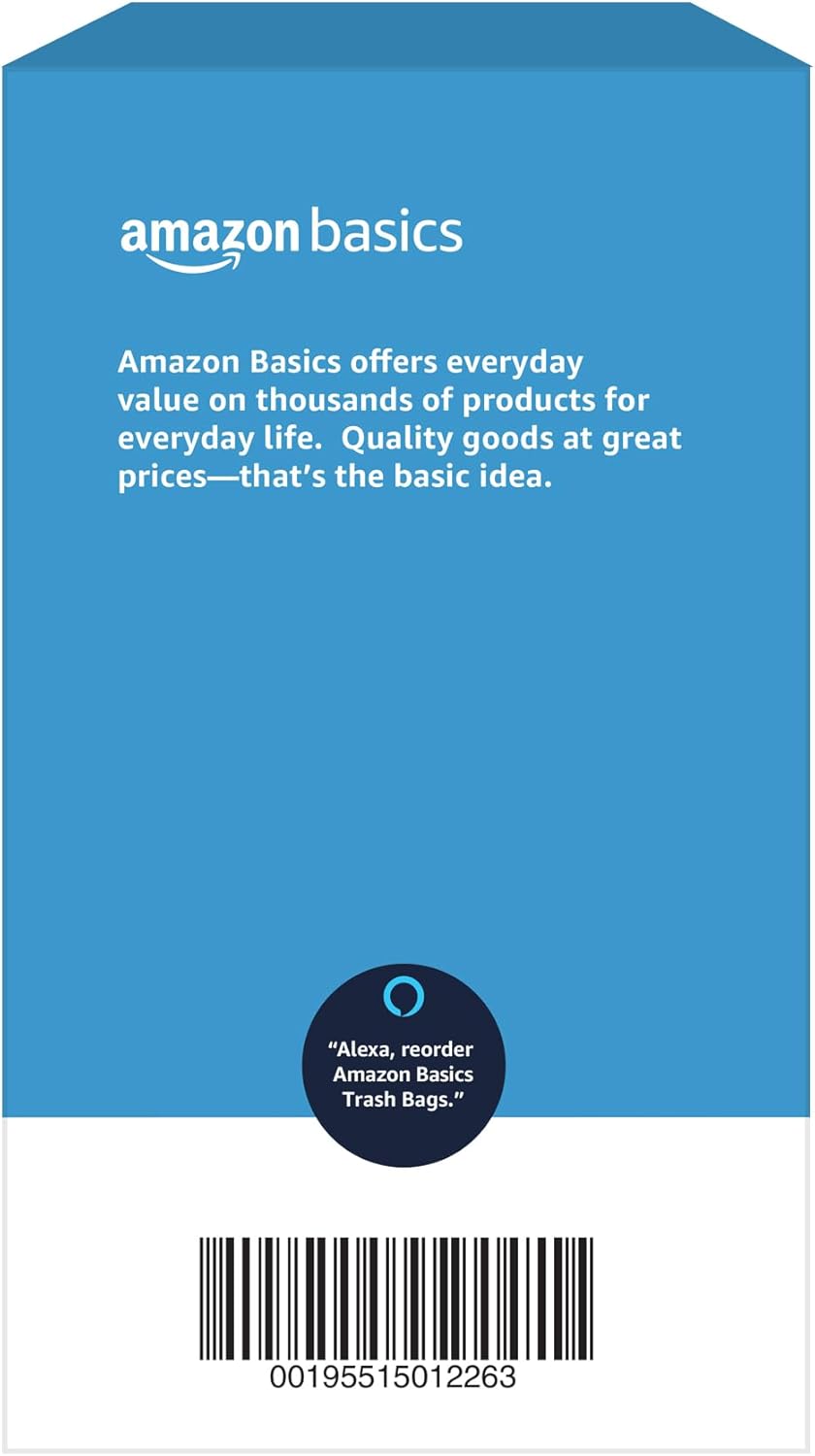 Thumbnail 4 de Amazon Basics 30-Gallon Drawstring Trash Bags