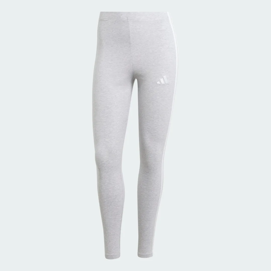 Detalle de Mallas Essentials Cotton 3 bandas de Adidas (Gris) – opinión y qué tener en cuenta