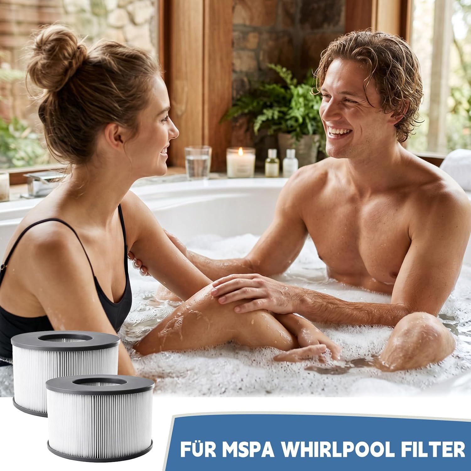 Thumbnail 6 de Aoyern Ersatzfilter für MSPA Whirlpool Wasserfilter – 4 Stück, kompatibel mit MSPA/Whirlpool Modellen