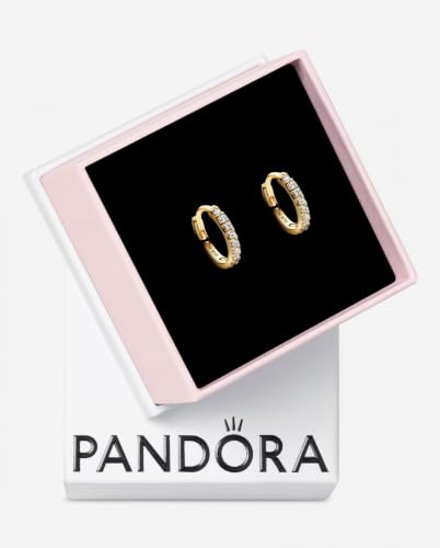 Thumbnail 4 de Pandora 263015C01 Zeitlose Creolen Ohrringe