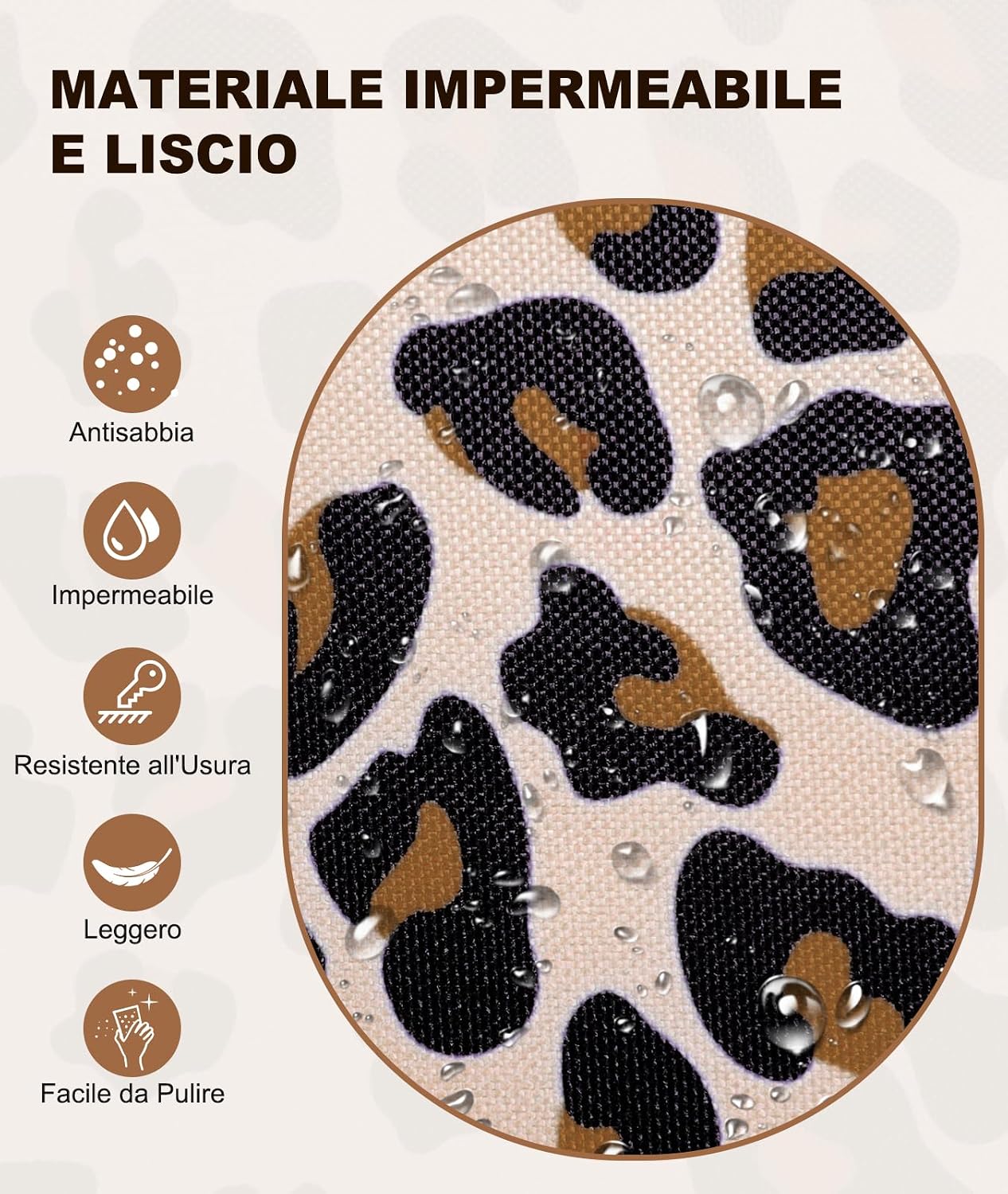 Detalle de ISEYOU Borsa Mare Grande XXL Famiglia: grande capacità, impermeabile e versatile