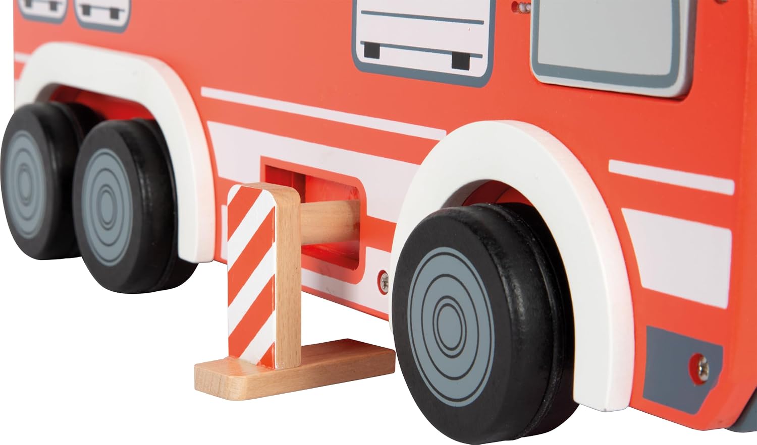 Thumbnail 4 de small Foot Feuerwehrauto aus Holz 360° Leiter