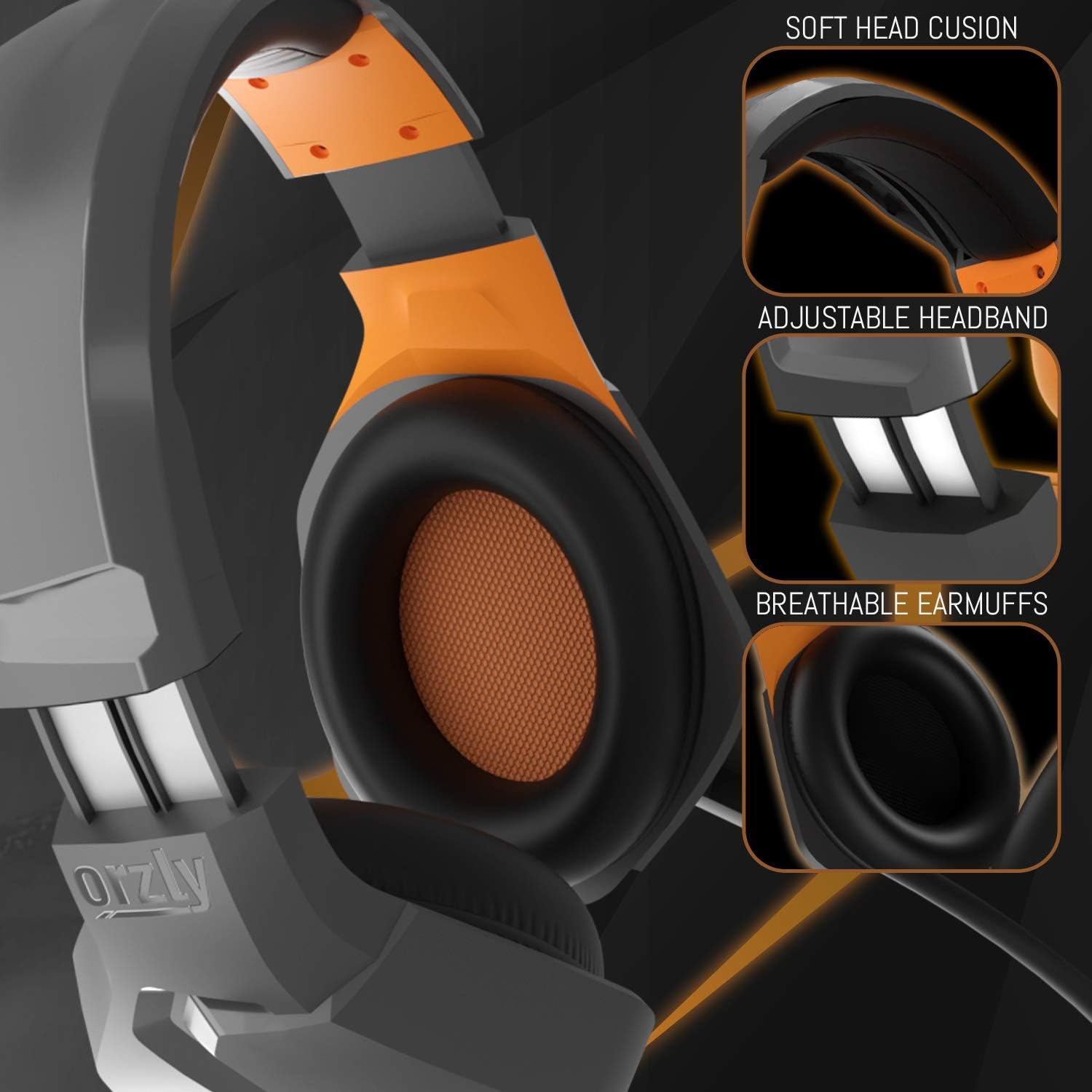 Thumbnail 3 de Hornet RXH-20 Vesuvius Gaming Headset 360 g