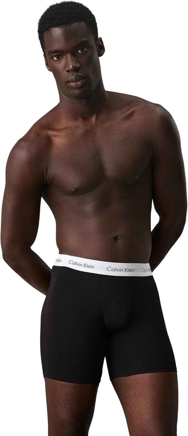 Detalle de Calvin Klein Pack de 3 bóxers negro L