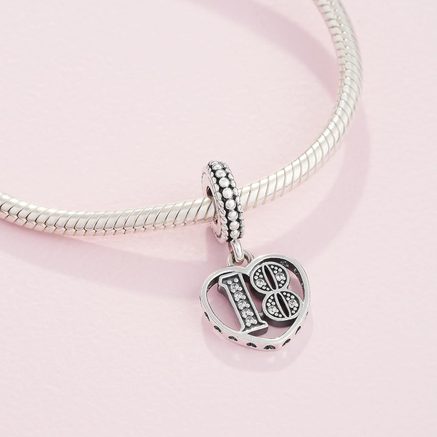 Detalle de PANDORA Damen-Bead Charms 925 Sterlingsilber 797262CZ
