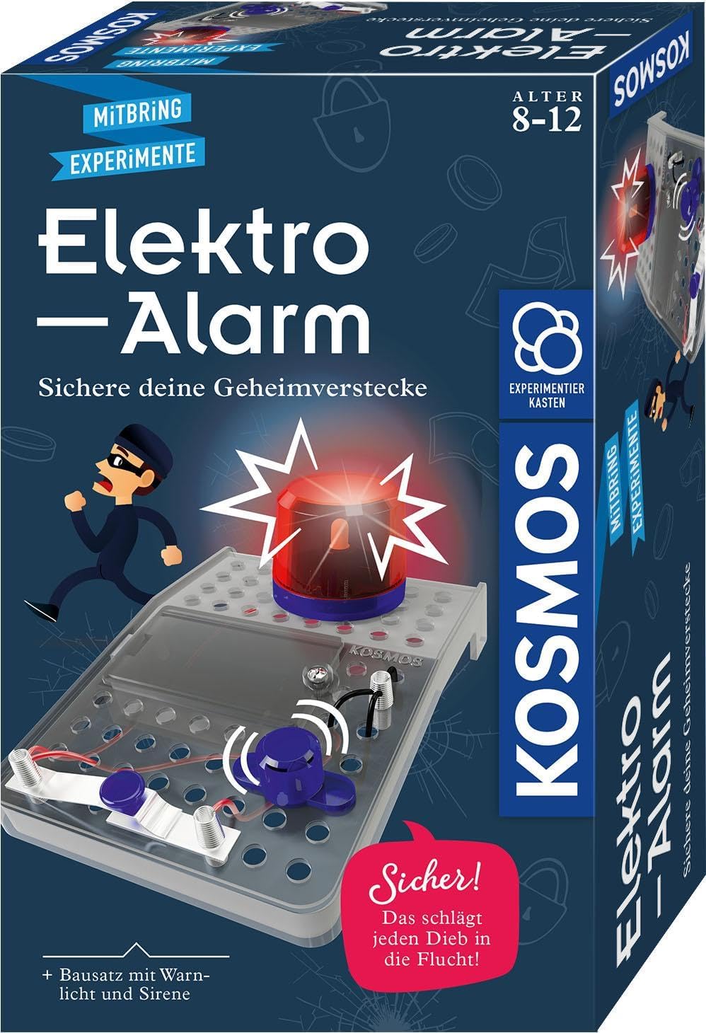 Detalle de Kosmos 658083 Alarme électrique et kit d’expérimentation—cachettes secrètes sécurisées