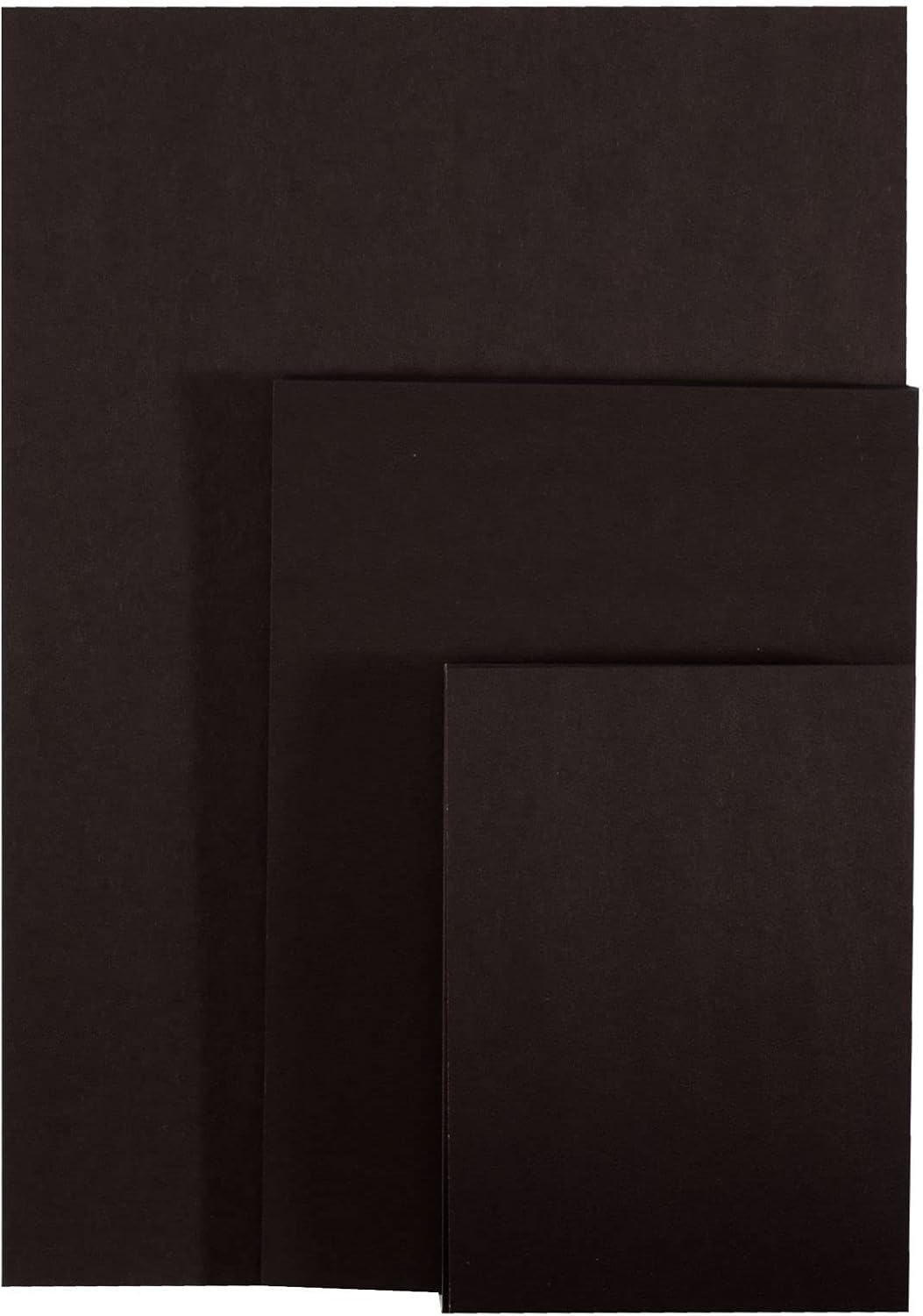Detalle de Florence Papier Cartonné Noir Lisse A4 – 100 feuilles 300 g/m²