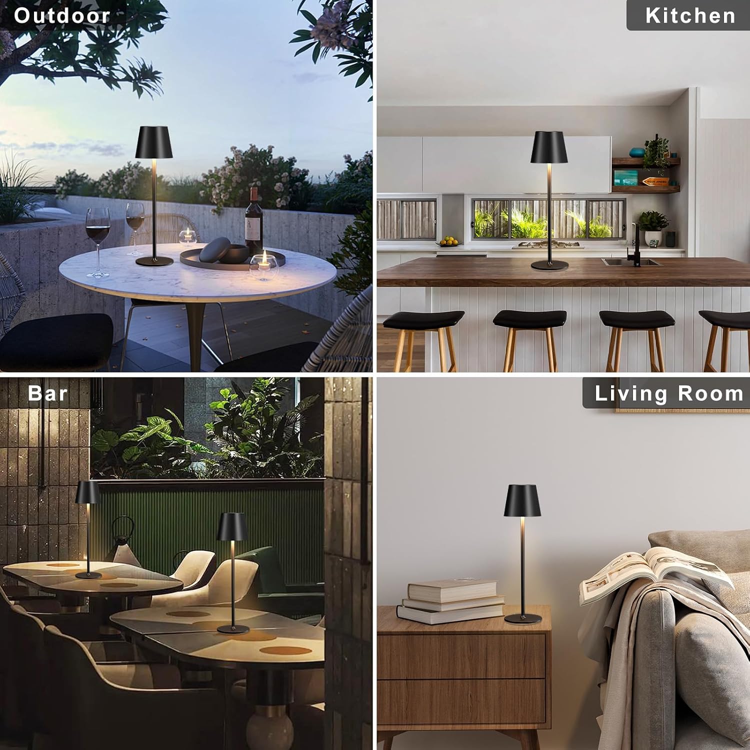 Thumbnail 6 de Aooshine cordless table lamp set of 2