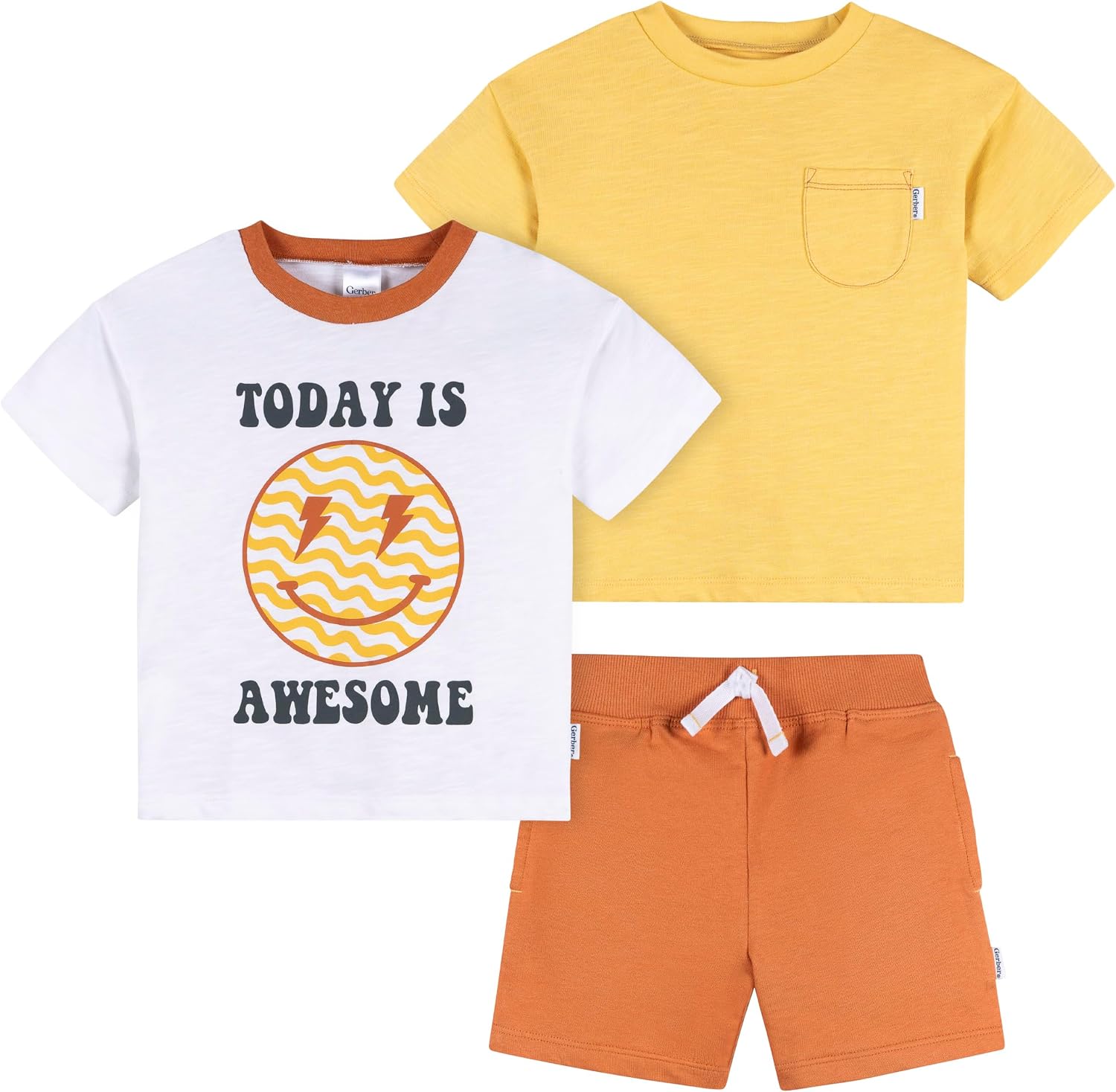 Detalle de Gerber Baby Shirt and Shorts Set
