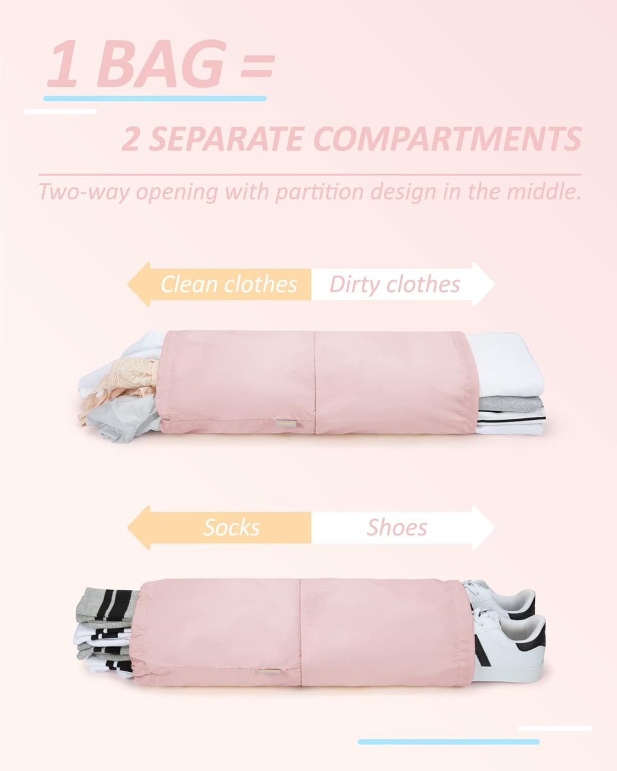 Detalle de BAGSMART compression packing cubes set of 6