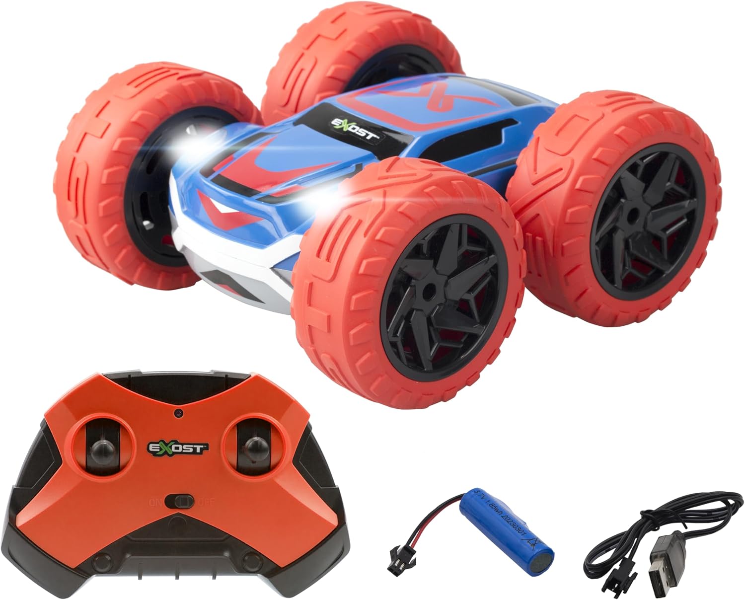 Thumbnail 6 de Silverlit Exost 360 Cross Green 54759 – samochód RC 360°, LED, 12 km/h