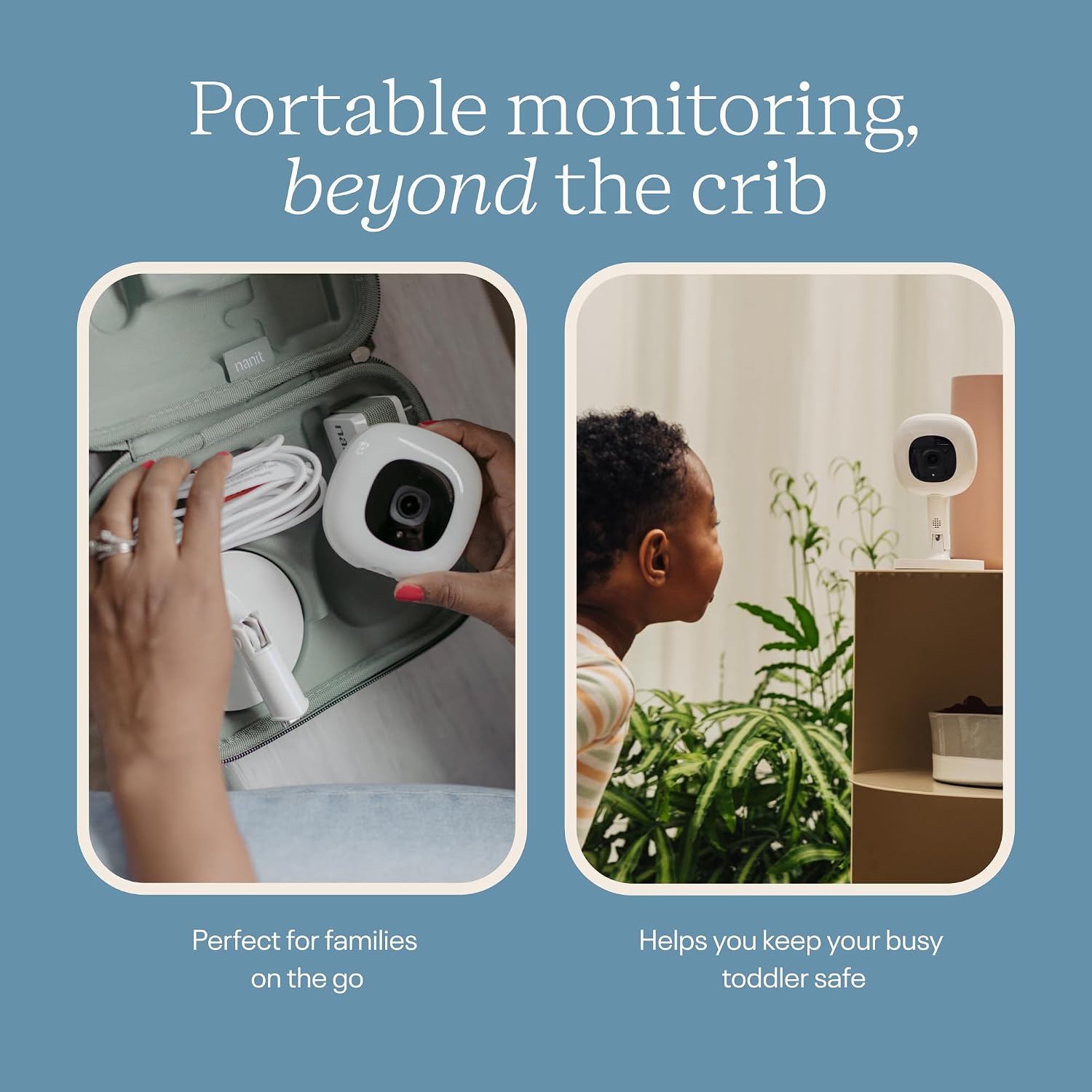 Detalle de Nanit baby monitor with 1080p camera
