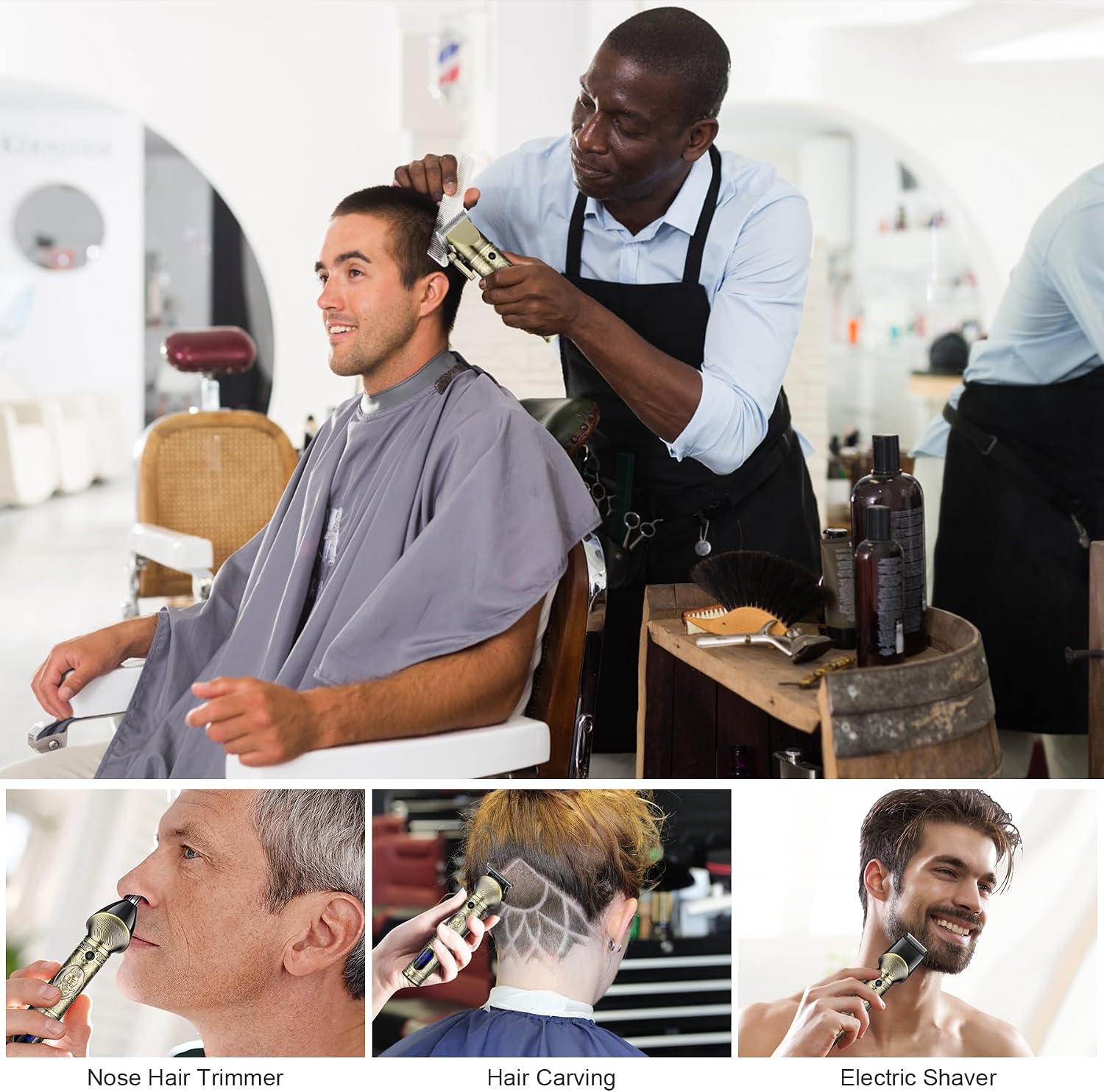 Thumbnail 4 de Suttik Professional Hair Clippers 3 in 1