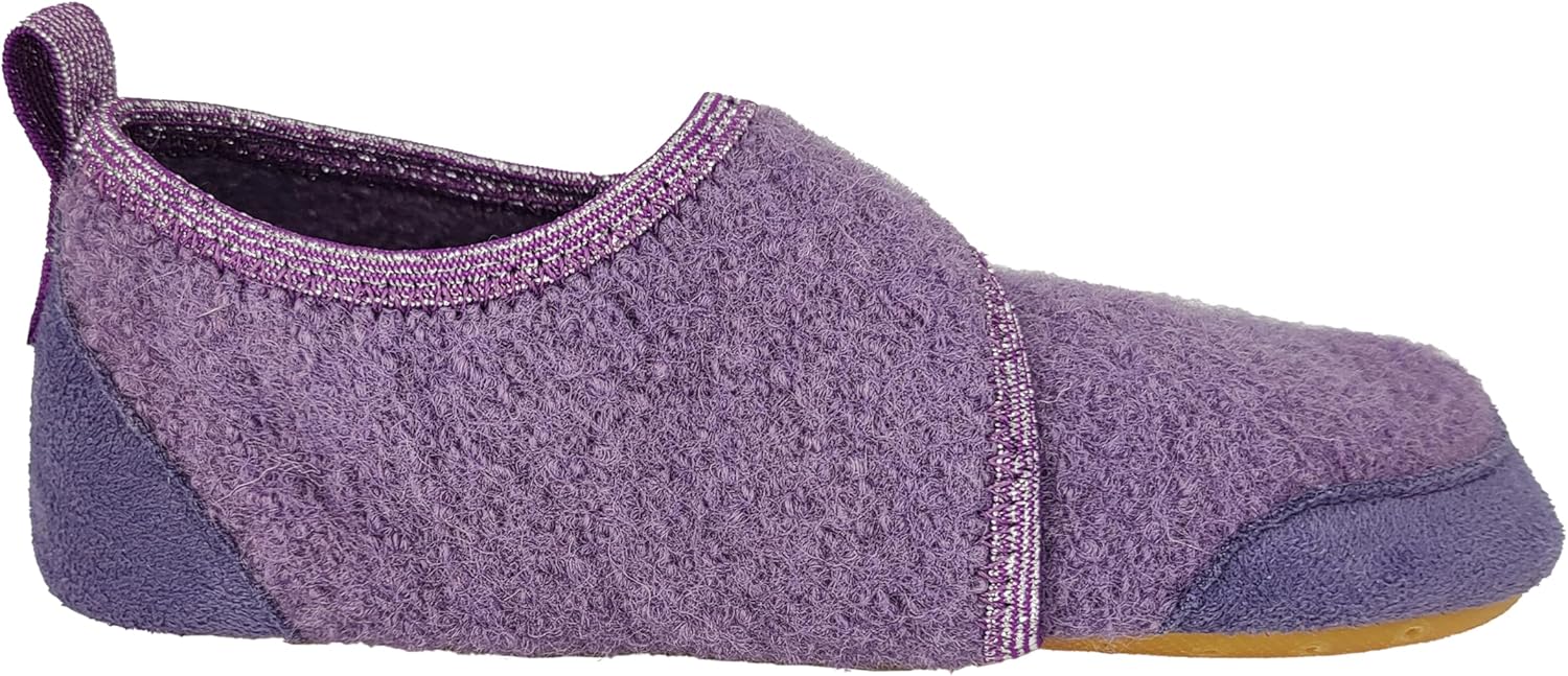 Thumbnail 4 de Beck Unisex Kinder Buddies CosyHausschuh – Barfußschuh mit Schurwolle und Air-Becks-System