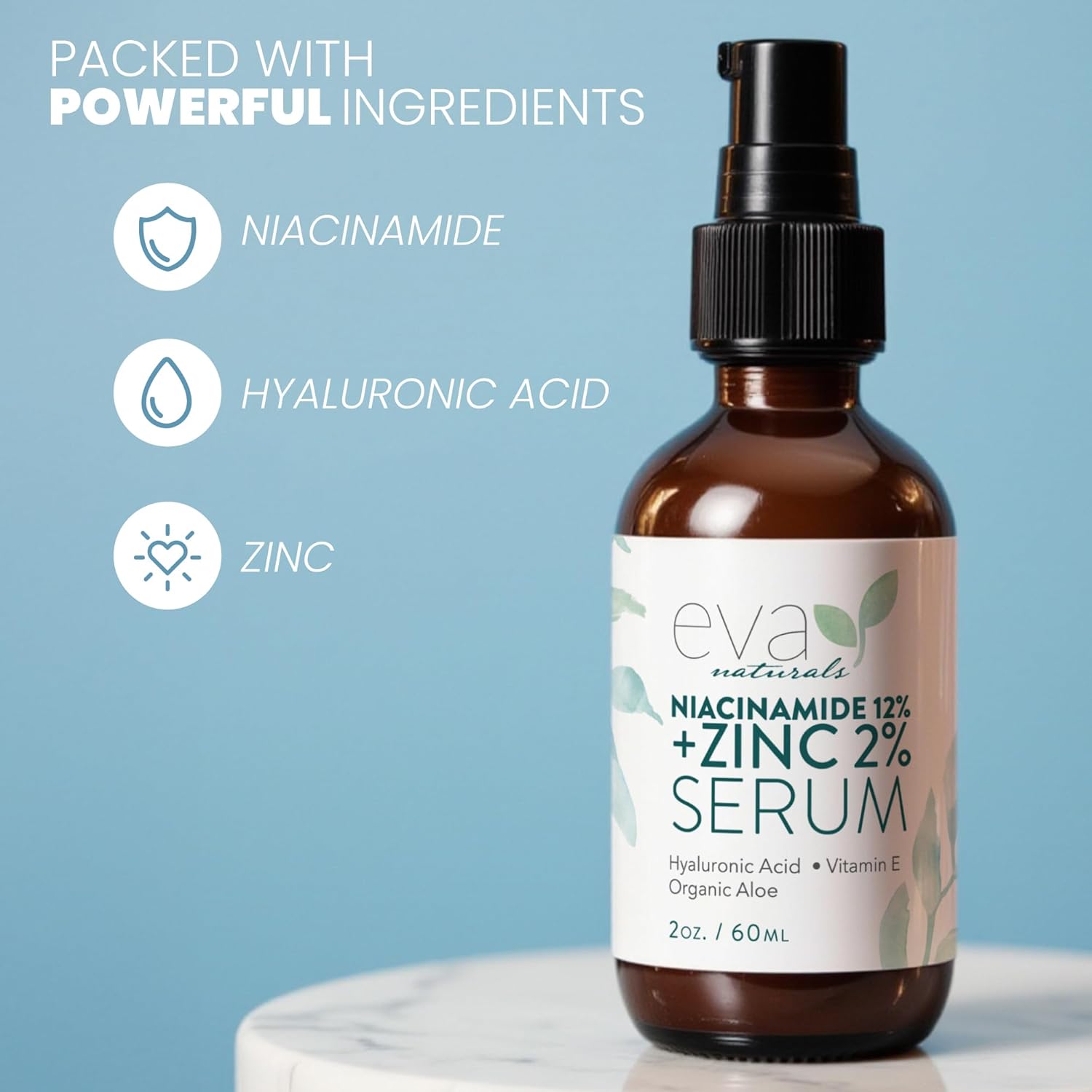 Thumbnail 5 de Niacinamide 12% Serum with Zinc & Hyaluronic Acid — Pore Minimizer, Dark Spot Corrector