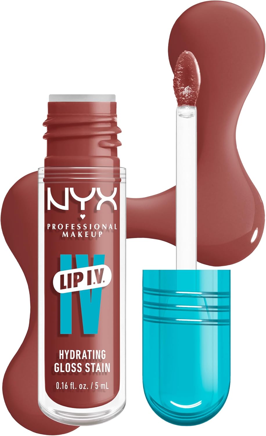 Detalle de NYX Professional Makeup Gloss e Tinta Labbra Idratante 2in1 — Hydra-Honey 02