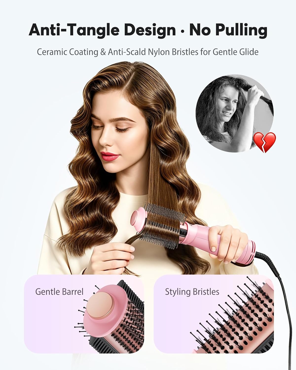 Detalle 2 de Bopcal Hair Dryer Brush, 2-Inch Barrel