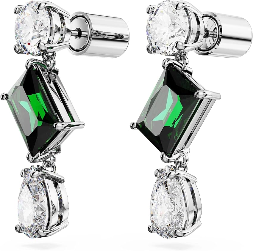 Thumbnail 2 de Swarovski Mesmera pendientes Verde 3 unidades