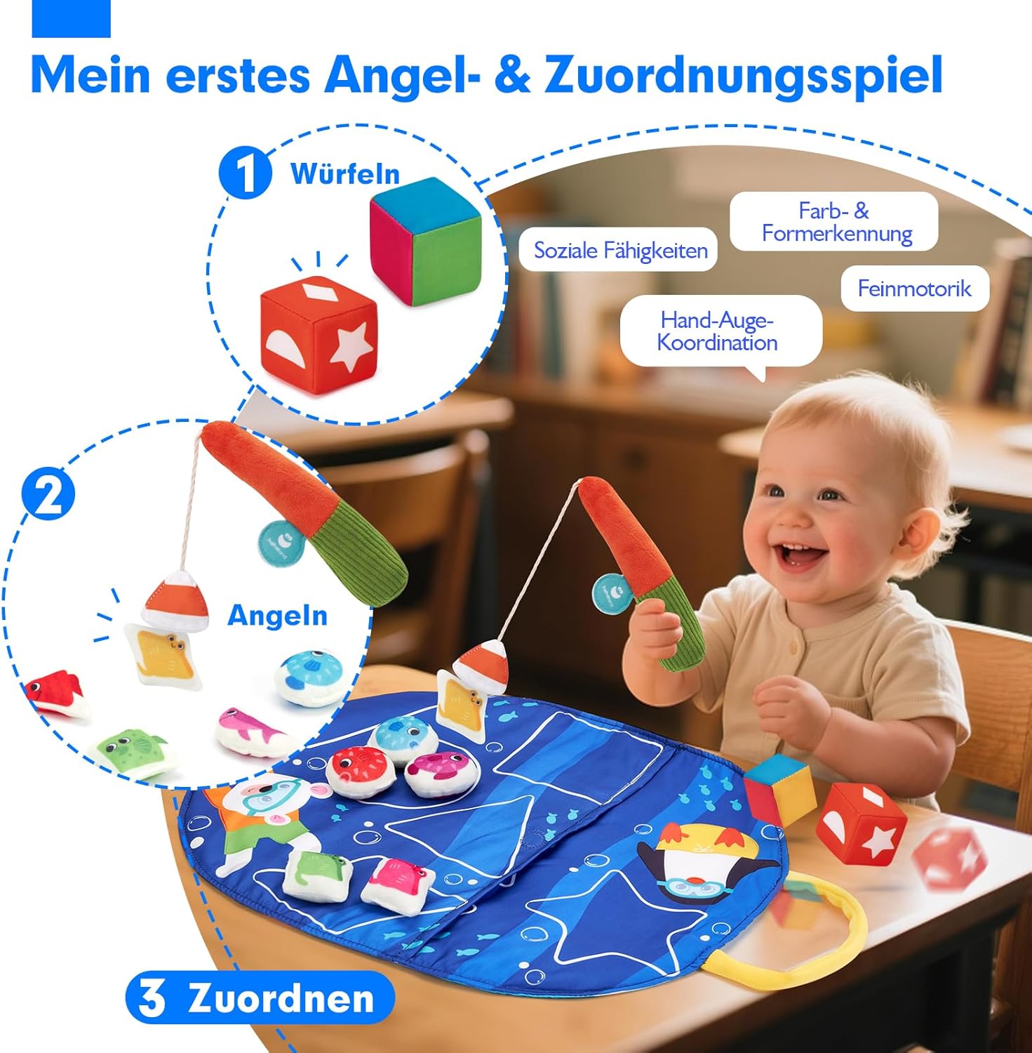 Thumbnail 2 de hahaland Angelspiel ab 1 Jahr Montessori