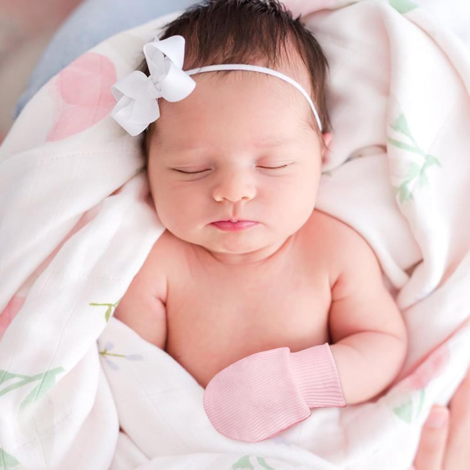 Detalle 2 de DRESHOW Newborn Baby Mittens 0–6 months