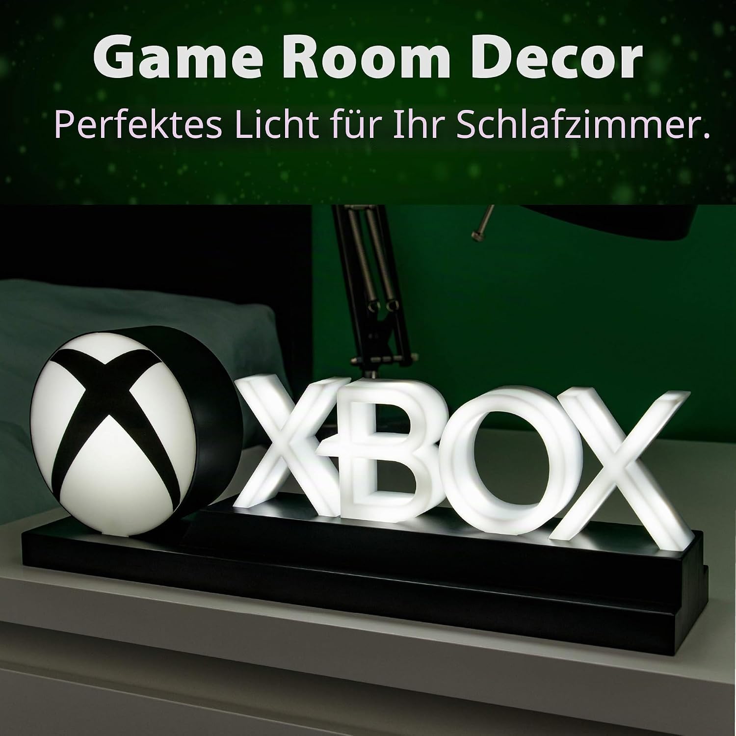 Detalle 2 de Xbox Icons Light – Sammlerstück mit Xbox-Logo für Gaming-Atmosphäre