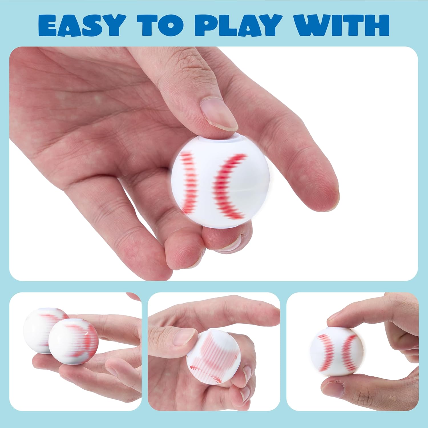 Thumbnail 1 de JOYIN 36 Pack Baseball Fidget Spinners for Kids