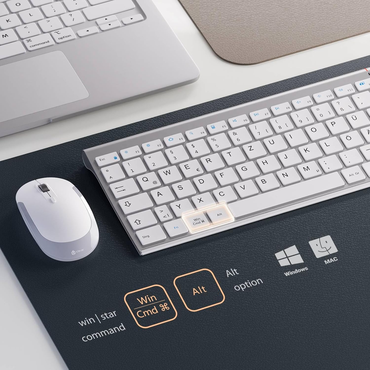Detalle 2 de iClever Kabellose Tastatur und Maus 280 mAh ⌨