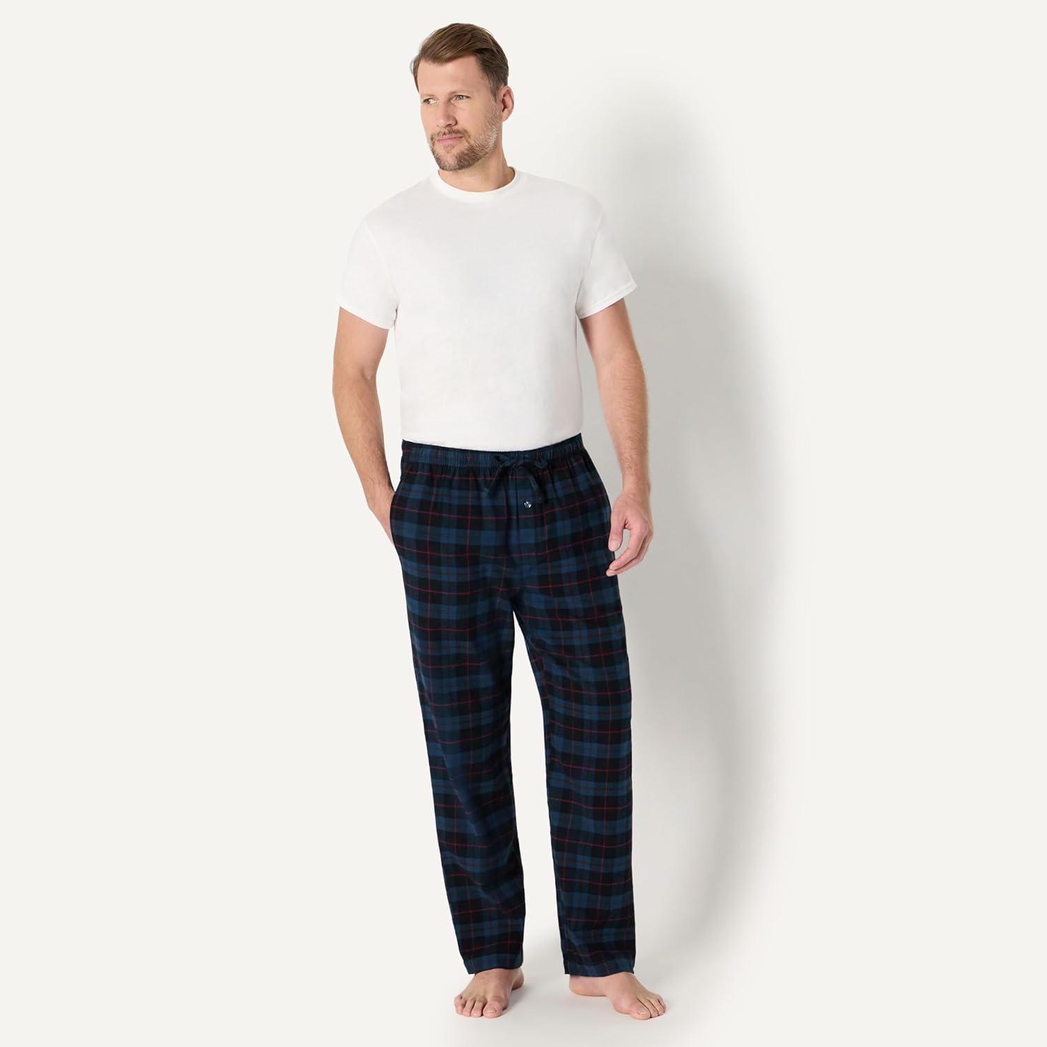 Thumbnail 4 de Amazon Essentials Herren atmungsaktive Flanell-Pyjamaunterhose (bis hin zur Größe & schwer erhältlich)