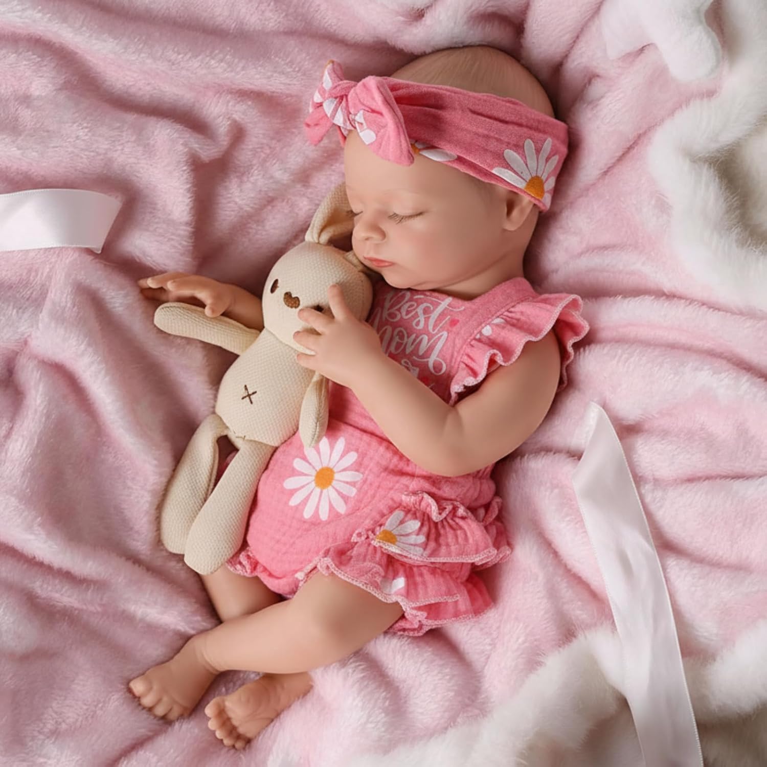Thumbnail 4 de BABESIDE 16 Inch Silicone Baby Doll – Full Body Reborn Baby with Realistic Features