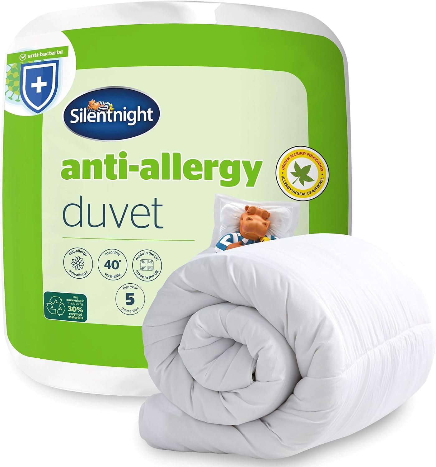 Detalle de Silentnight Anti Allergy Double Duvet 10.5 Tog