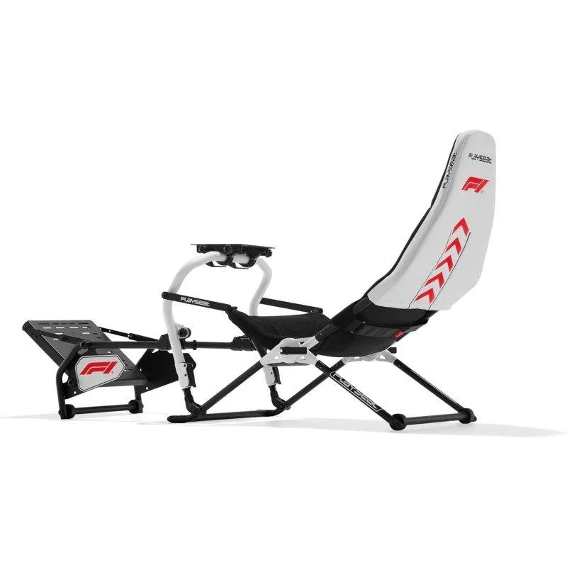 Detalle 2 de Playseat Challenge F1 Edition Blanco: cockpit plegable de precisión para simracing