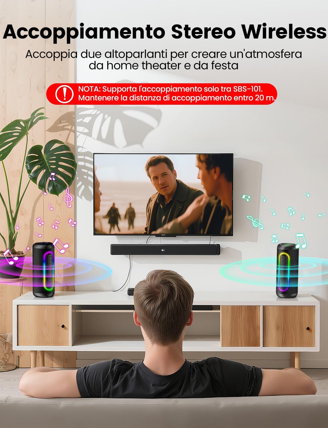 Thumbnail 3 de UOHHBOE Cassa Bluetooth 30W potente