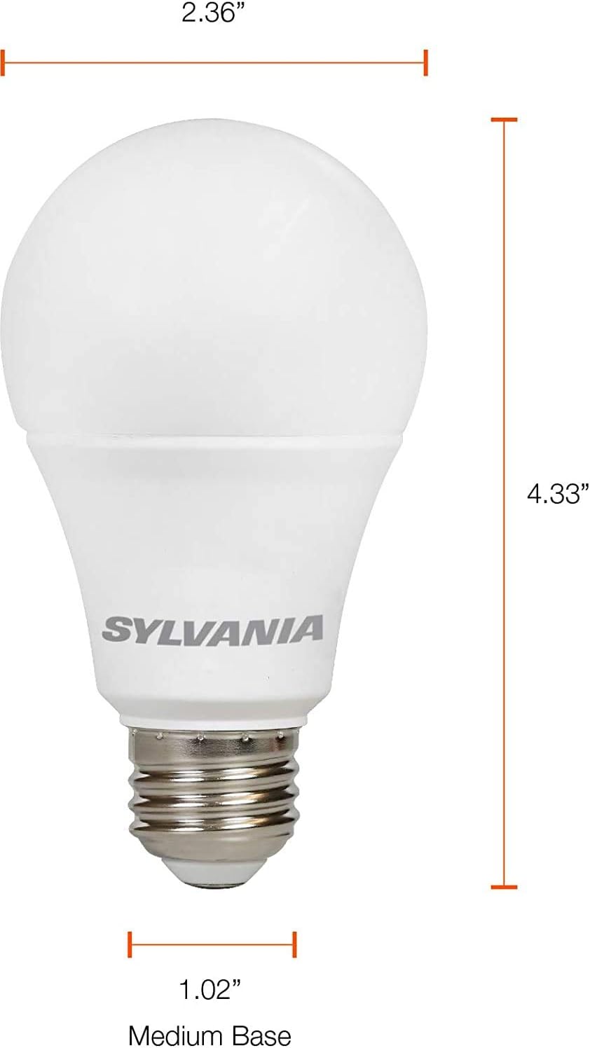 Thumbnail 6 de Sylvania A19 ECO LED Bulb 9W 8-Pack