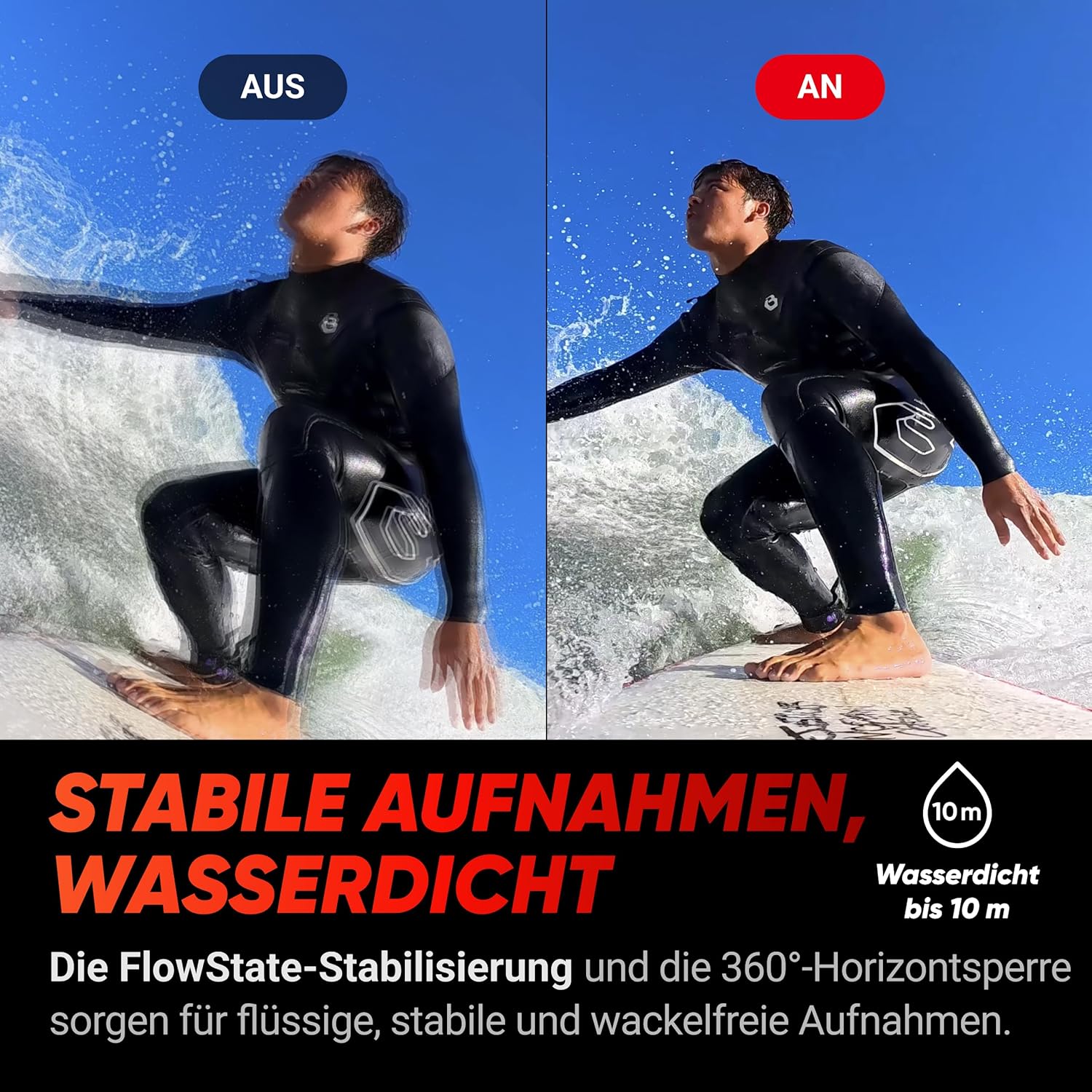 Thumbnail 6 de Insta360 Ace Pro Xplorer-Bundle Schiefergrau – wasserdichte Action-Kamera mit Leica-Linse, 4K120fps