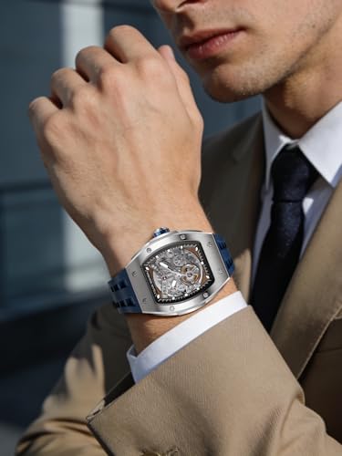 Thumbnail 2 de TSAR BOMBA Mens Watch UK Luxury Automatic – Tonneau, Sapphire Glass, 50M Water, MIYOTA Movement