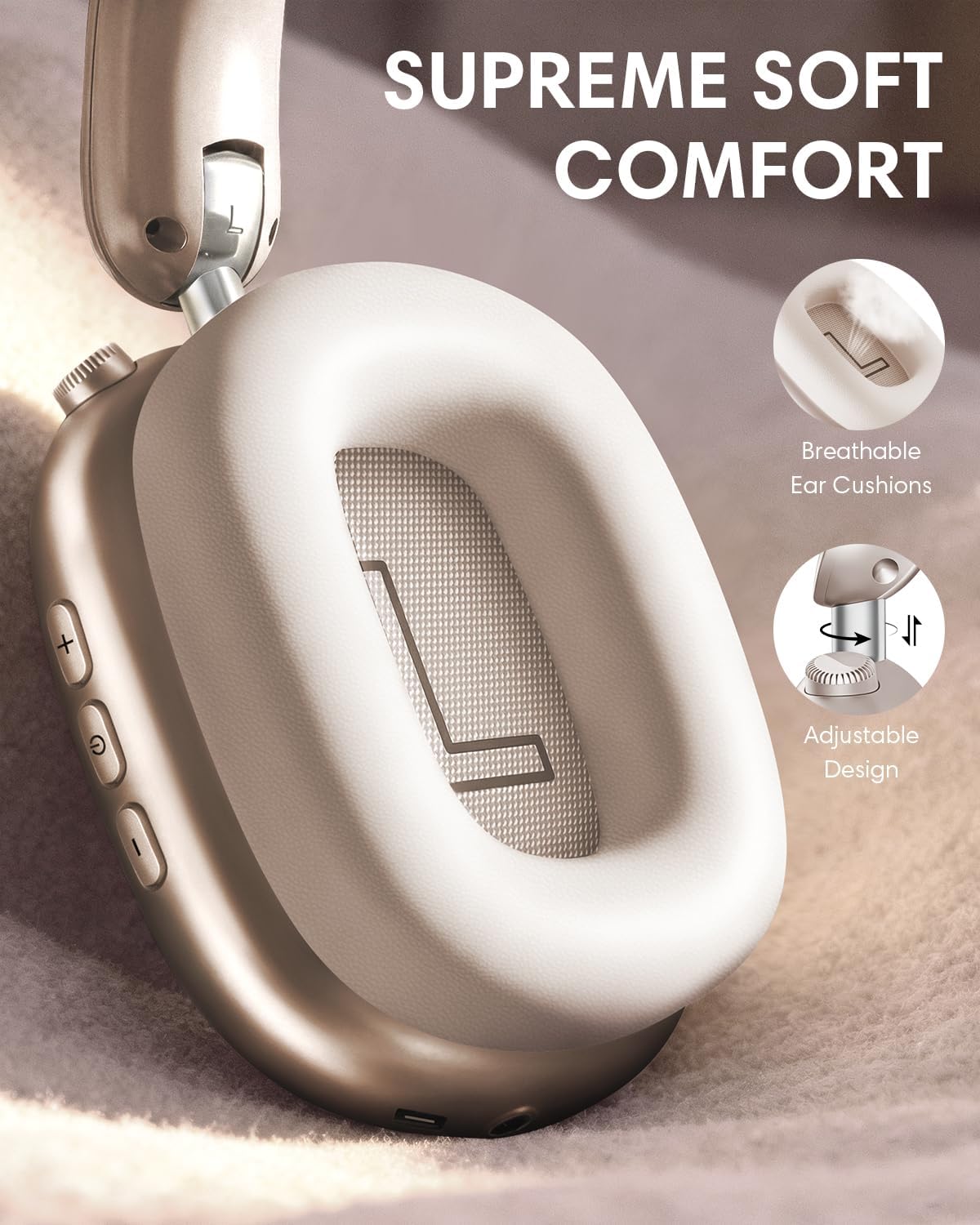 Thumbnail 5 de Wentronic Y02 Active Noise Cancelling Headphones with Bluetooth 5.4