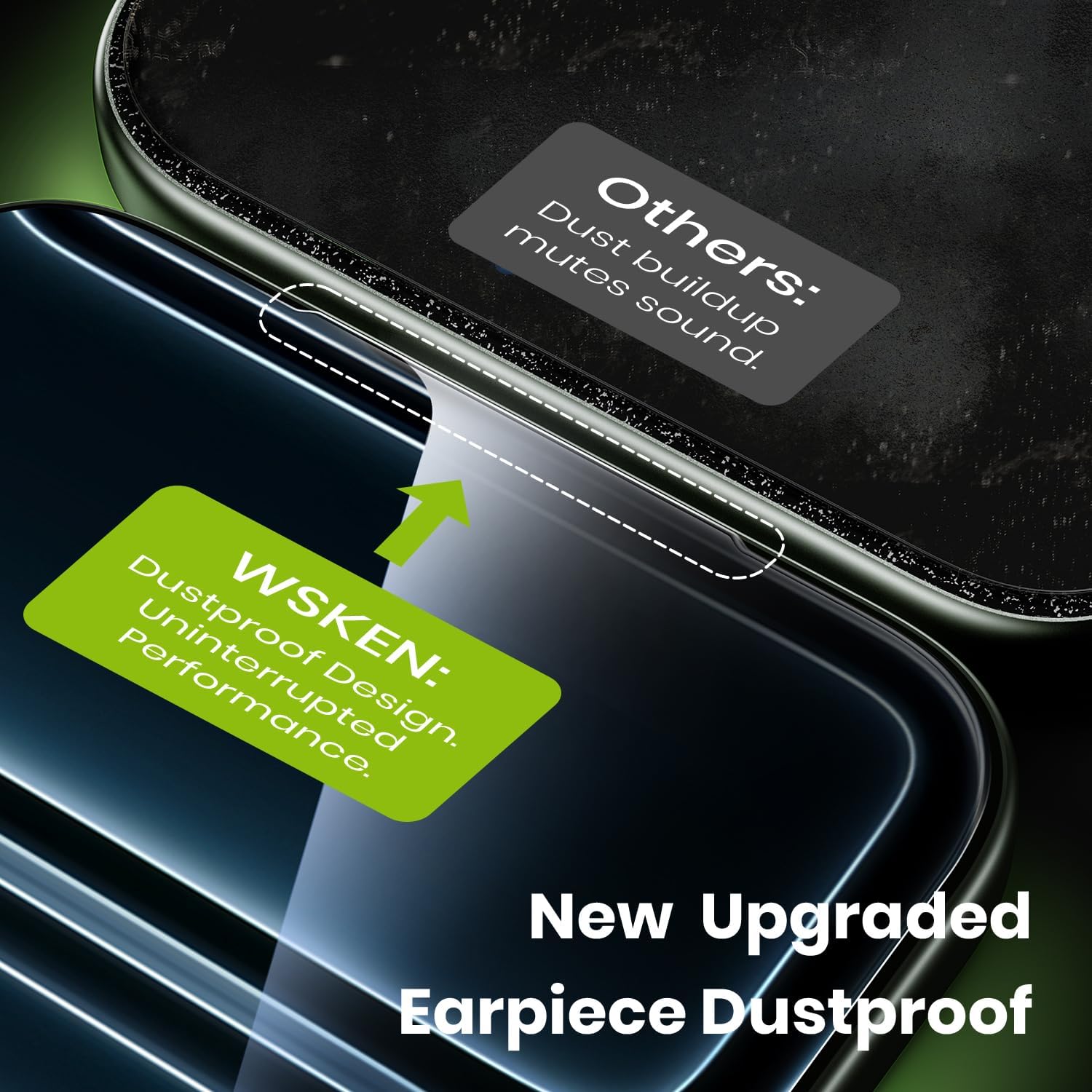 Thumbnail 3 de WSKEN for iPhone 17 Pro Max Screen Protector