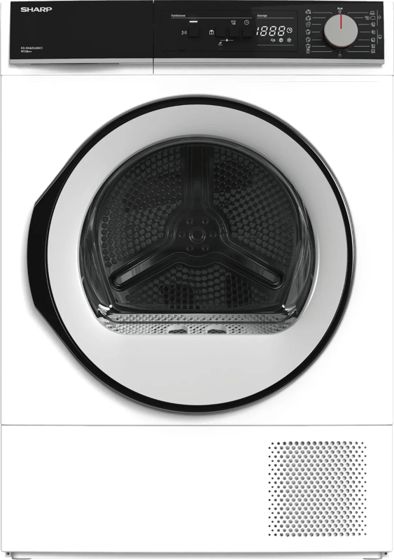 Detalle de Sharp KD-NHA8S6GW21-CB 9 kg Trockner 🎈